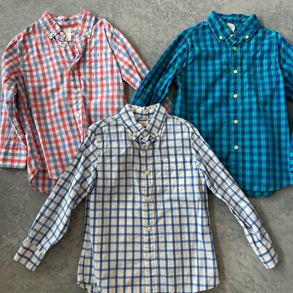 Lot of 3 crewcuts button down